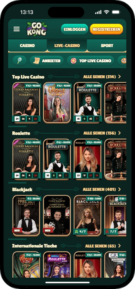 GoKong Live Casino