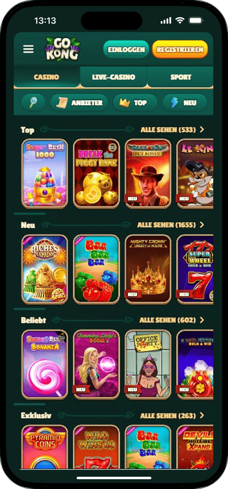 GoKong Spiele