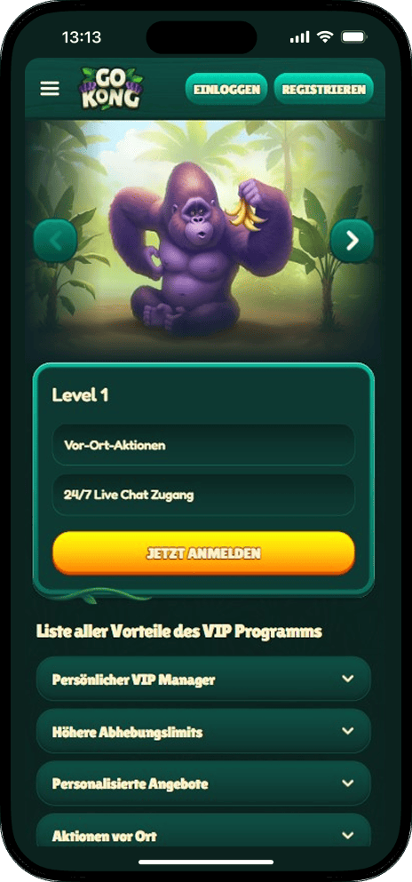GoKong Vip Programm